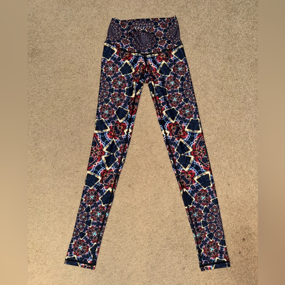 Wolven Kaleidoscope Pattern Leggings